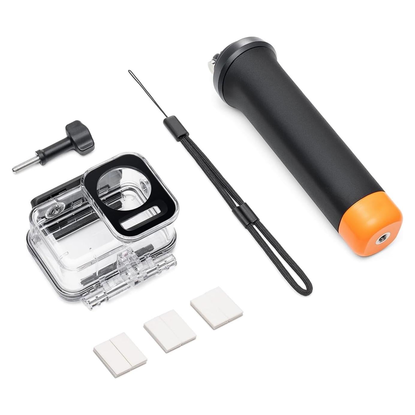 Kit de Accesorios para Buceo Osmo Action - Estuche 60m, Mango Flotante