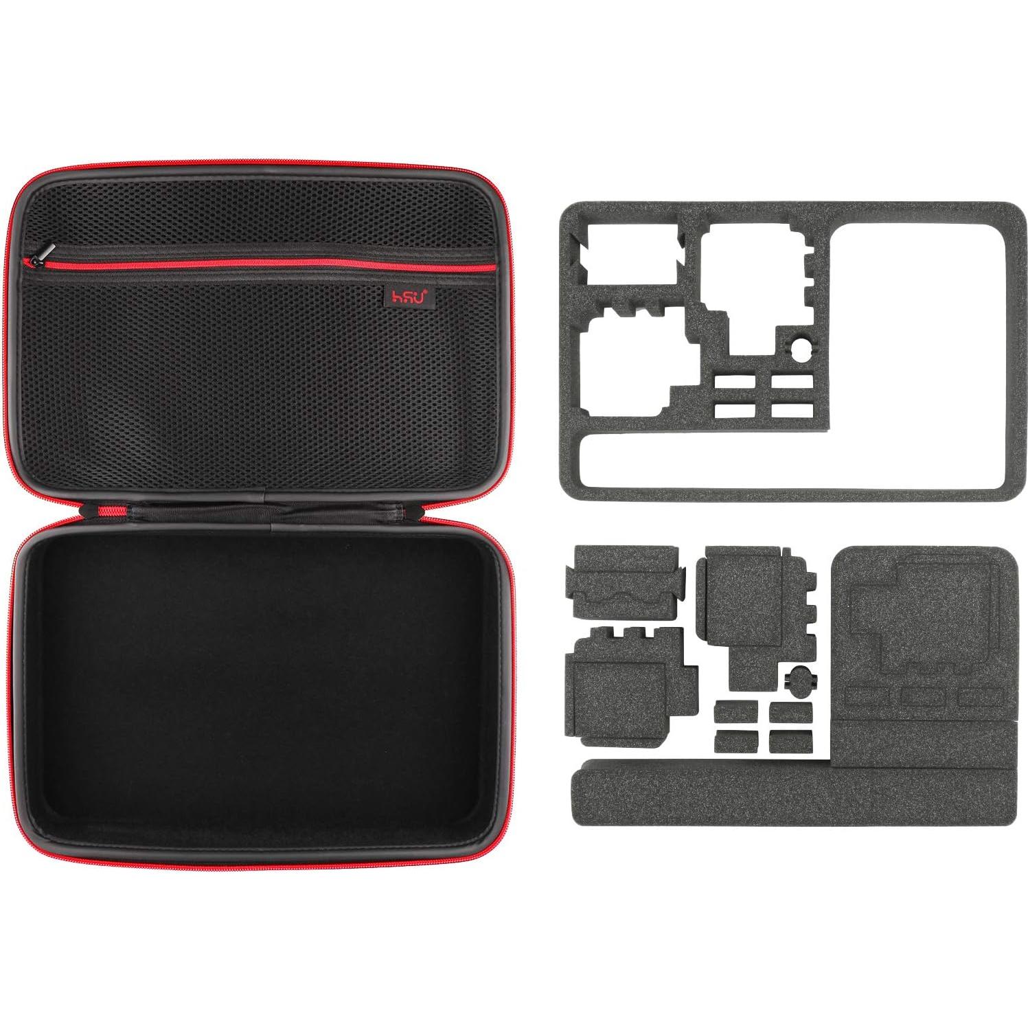 Funda HSU Grande para GoPro Hero 13, 12, 11, 10, 9, 8, 7, 6, 5 - Impermeable y Personalizable