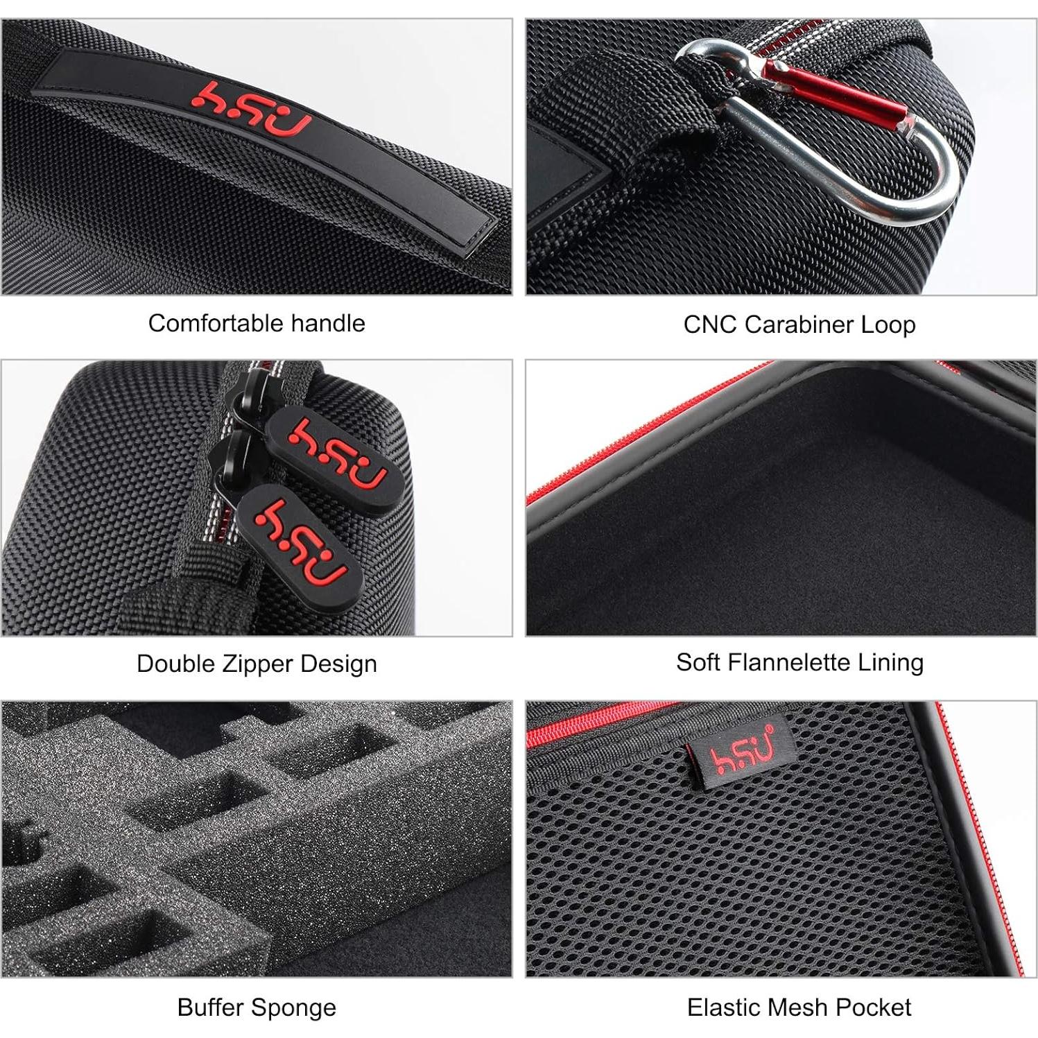 Funda HSU Grande para GoPro Hero 13, 12, 11, 10, 9, 8, 7, 6, 5 - Impermeable y Personalizable