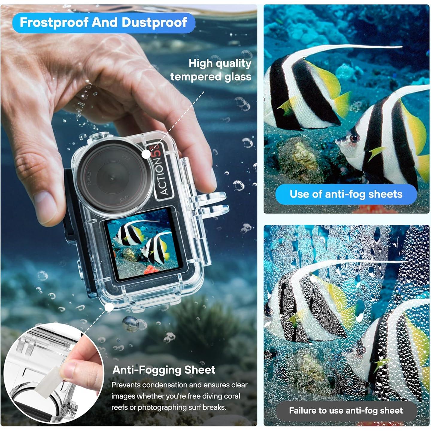 Funda Impermeable STARTRC PHOTO para DJI Action 5 Pro 50M