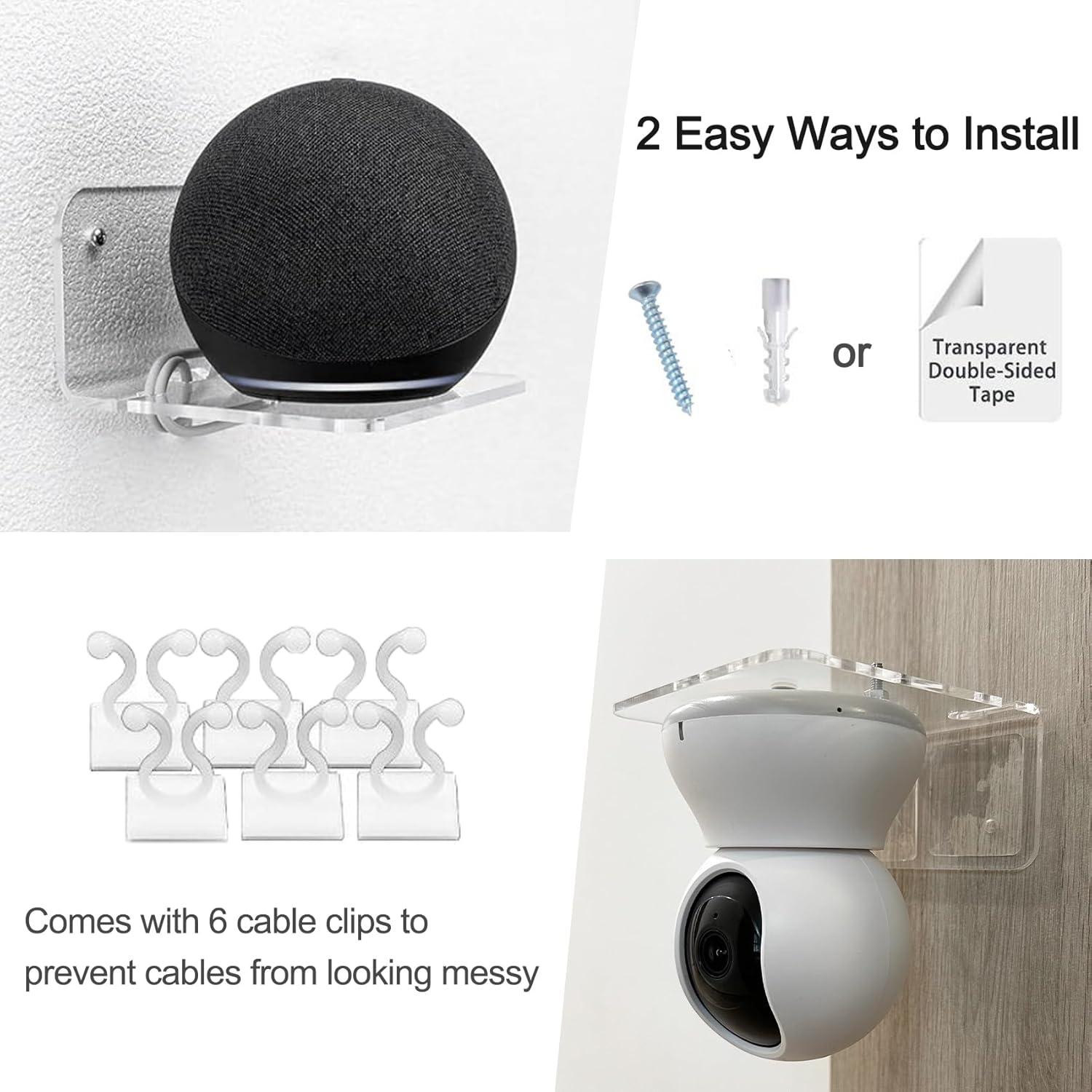 Estantes Flotantes de Acrílico Fensana - Paquete de 3, 0.38 cm