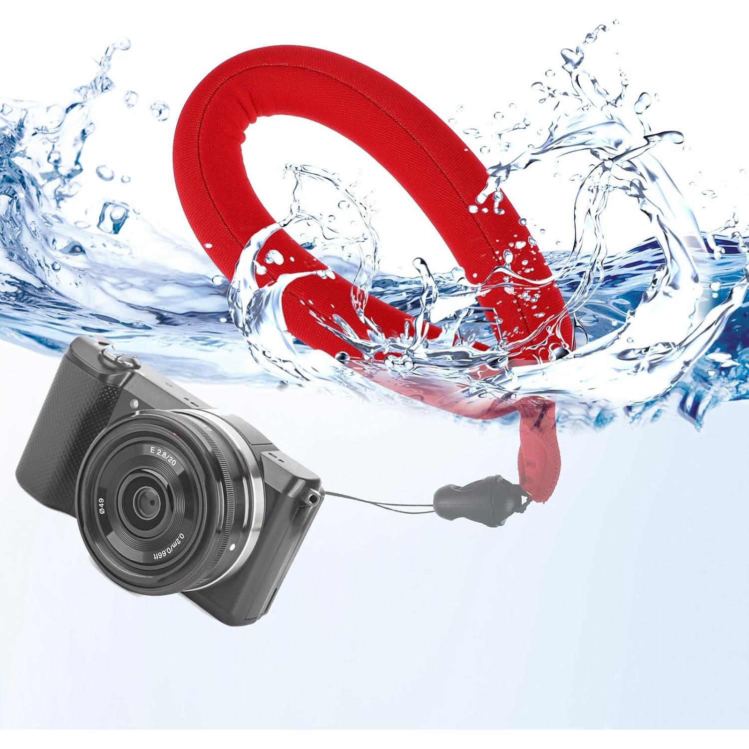 Correa Flotante Impermeable Weewooday para Cámara y Móvil - 4 Piezas