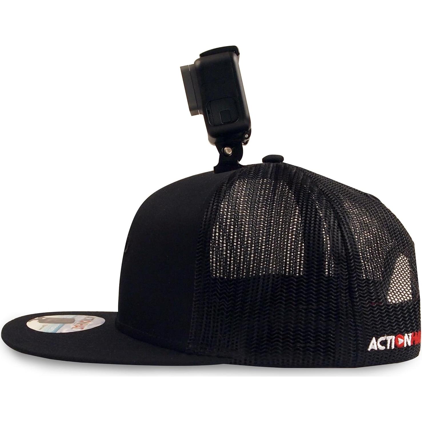 ActionHat Camo Flat Bill - Soporte Flotante para GoPro y Cámaras