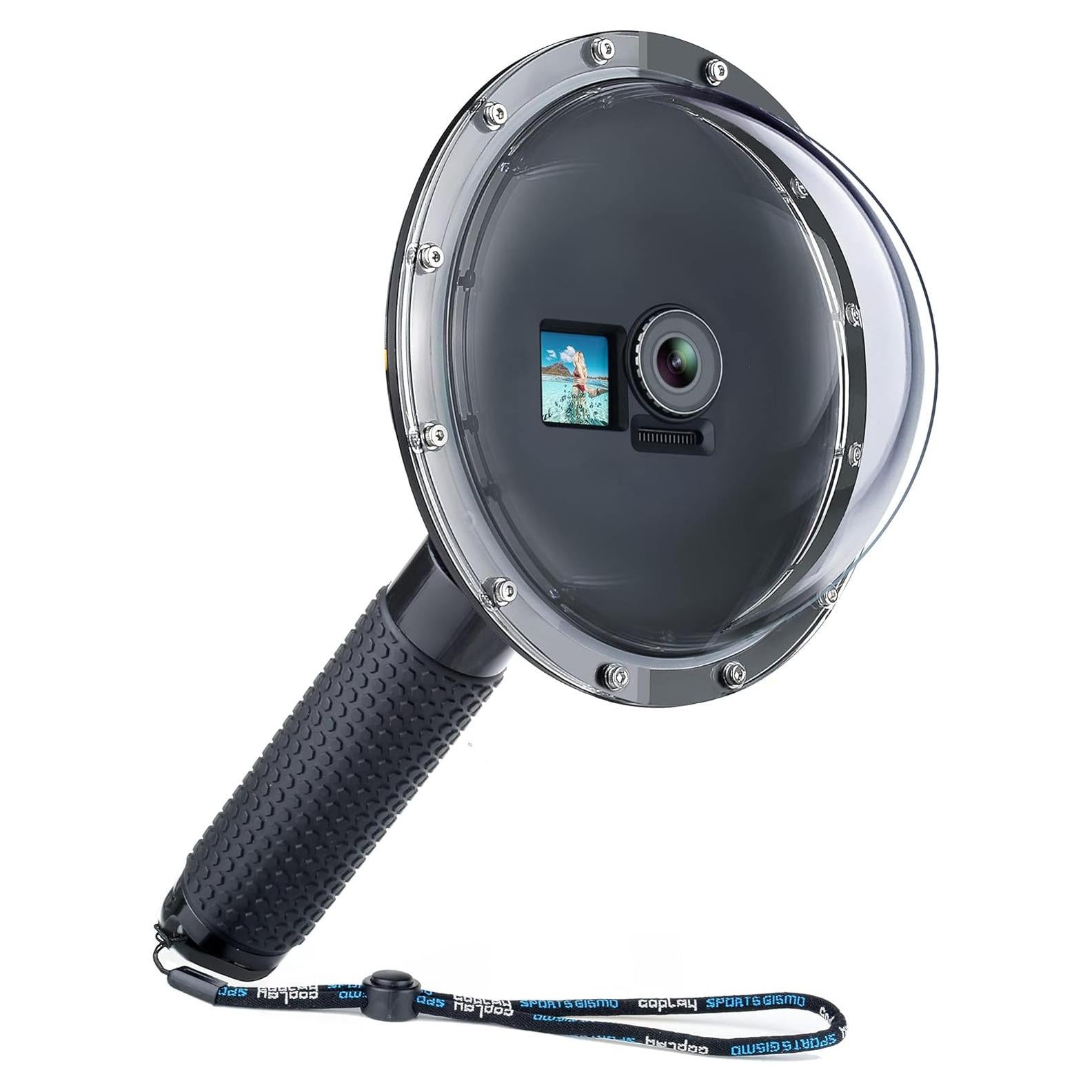 Domo Impermeable YALLSAME para DJI OSMO Action 1 - 15.24 cm