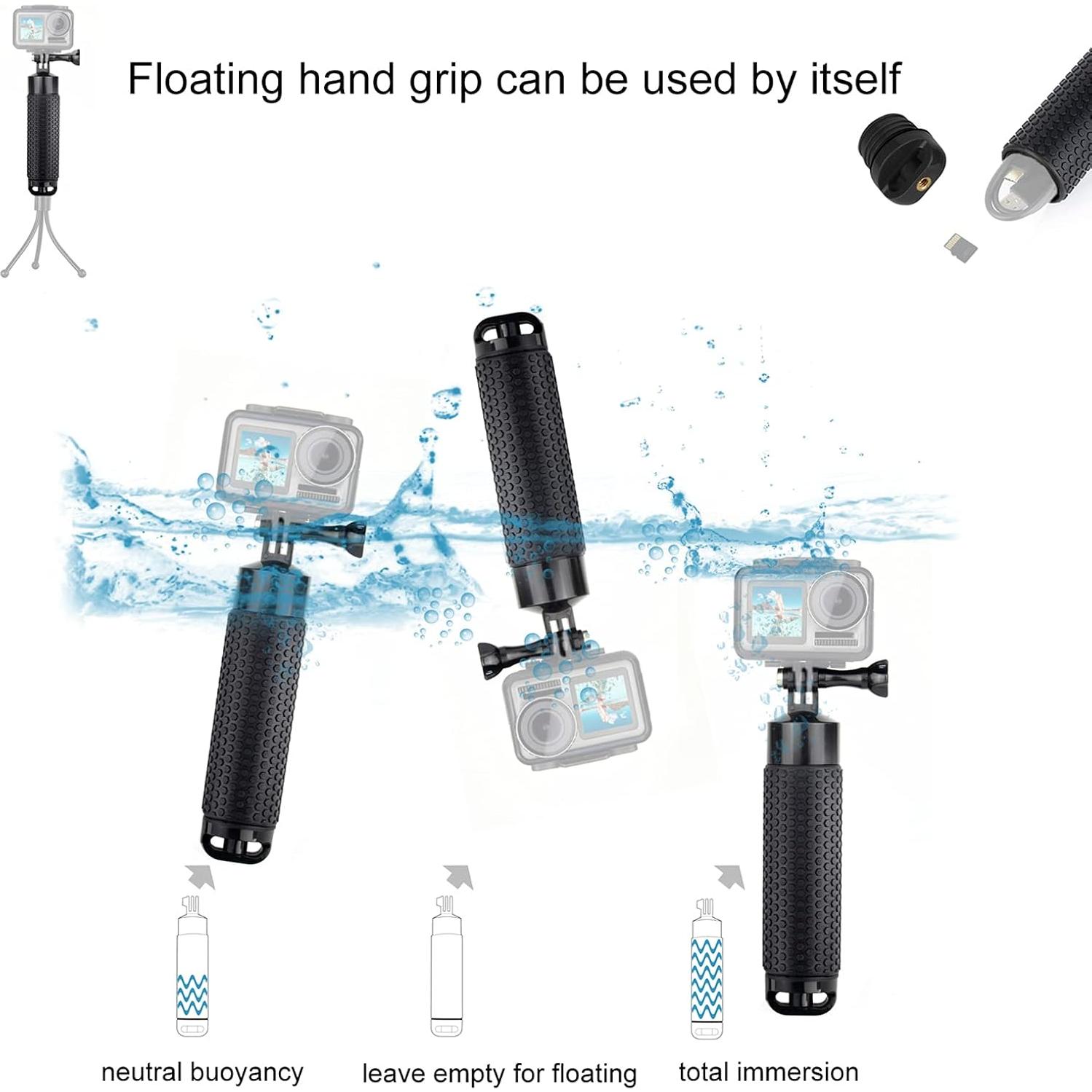 Domo Impermeable YALLSAME para DJI OSMO Action 1 - 15.24 cm