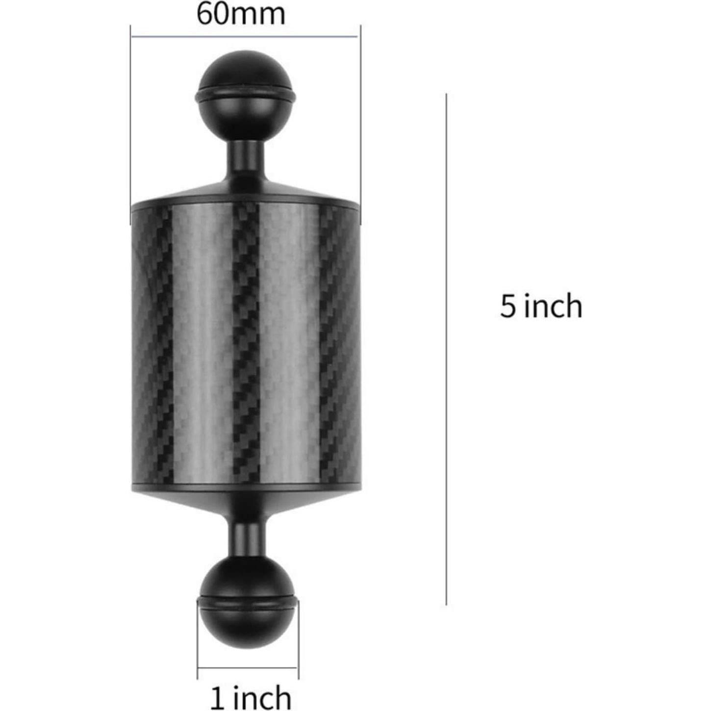 Brazo Flotante de Fibra de Carbono DIVJINGHAO D60mm Negro