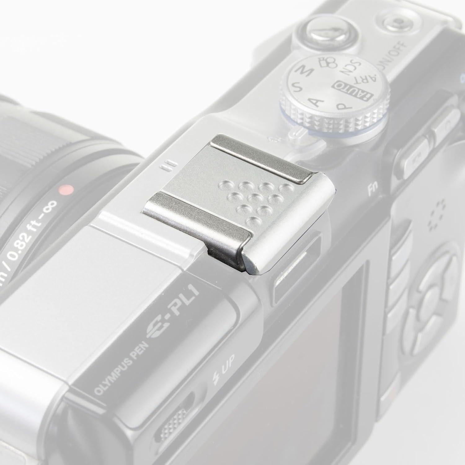 Cubierta Universal de Zapata Fría DSLRKIT de Aluminio Plata