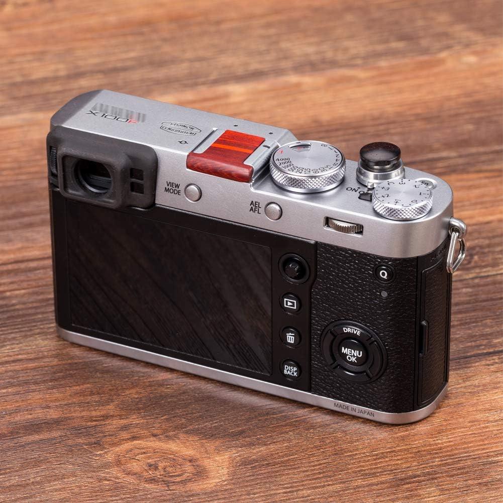 Cubierta de zapata caliente de madera VKO roja para Fujifilm