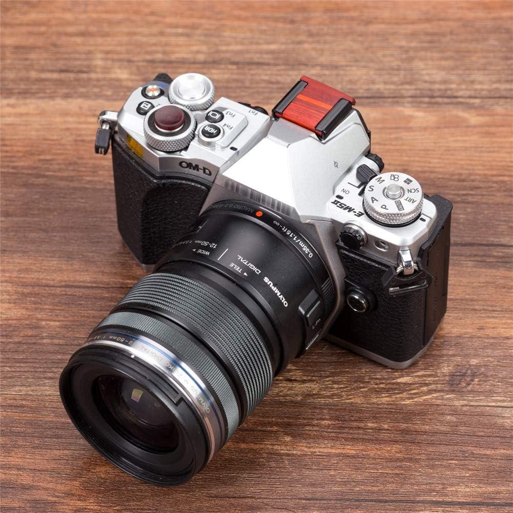 Cubierta de zapata caliente de madera VKO roja para Fujifilm