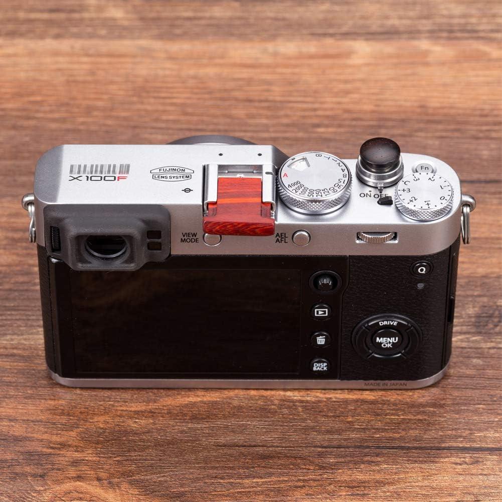 Cubierta de zapata caliente de madera VKO roja para Fujifilm