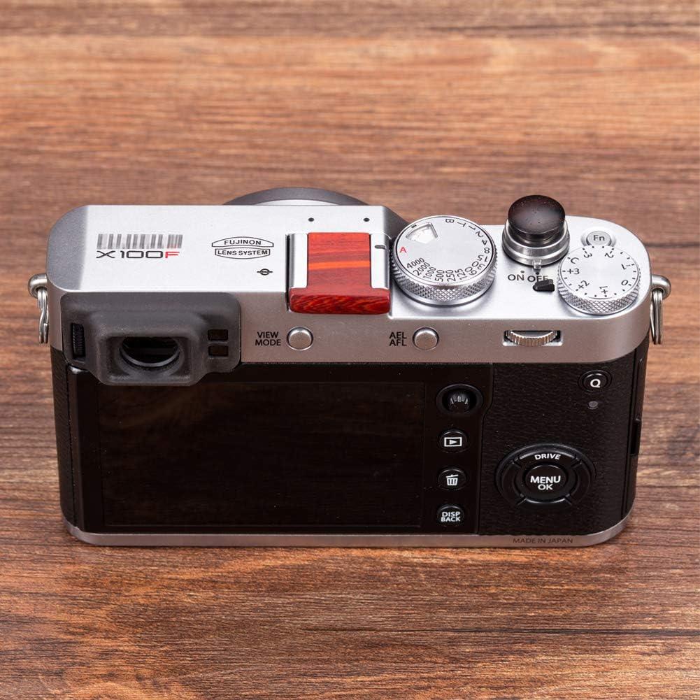 Cubierta de zapata caliente de madera VKO roja para Fujifilm