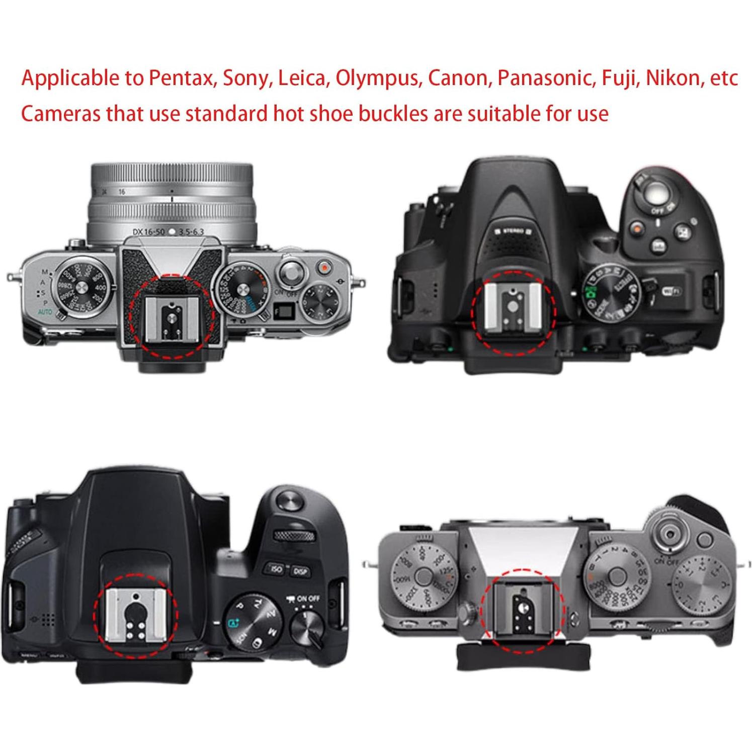 Super Cute Camera Hot Boots, Suitable for Leica, Pentax, Olympus, Sony, Fuji, Nikon, Panasonic, Canon and Other SLR Cameras and Micro Single Cameras, Suitable for Rangefinder Camera (Rabbit)