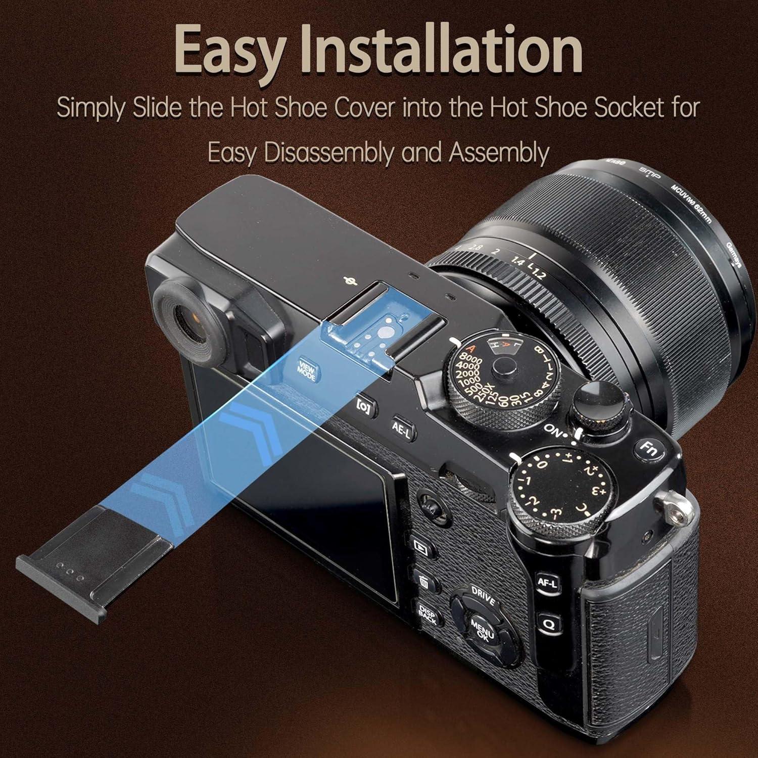 Cubierta de Zapato Caliente Decoeco para Cámara Fuji - 3 Piezas