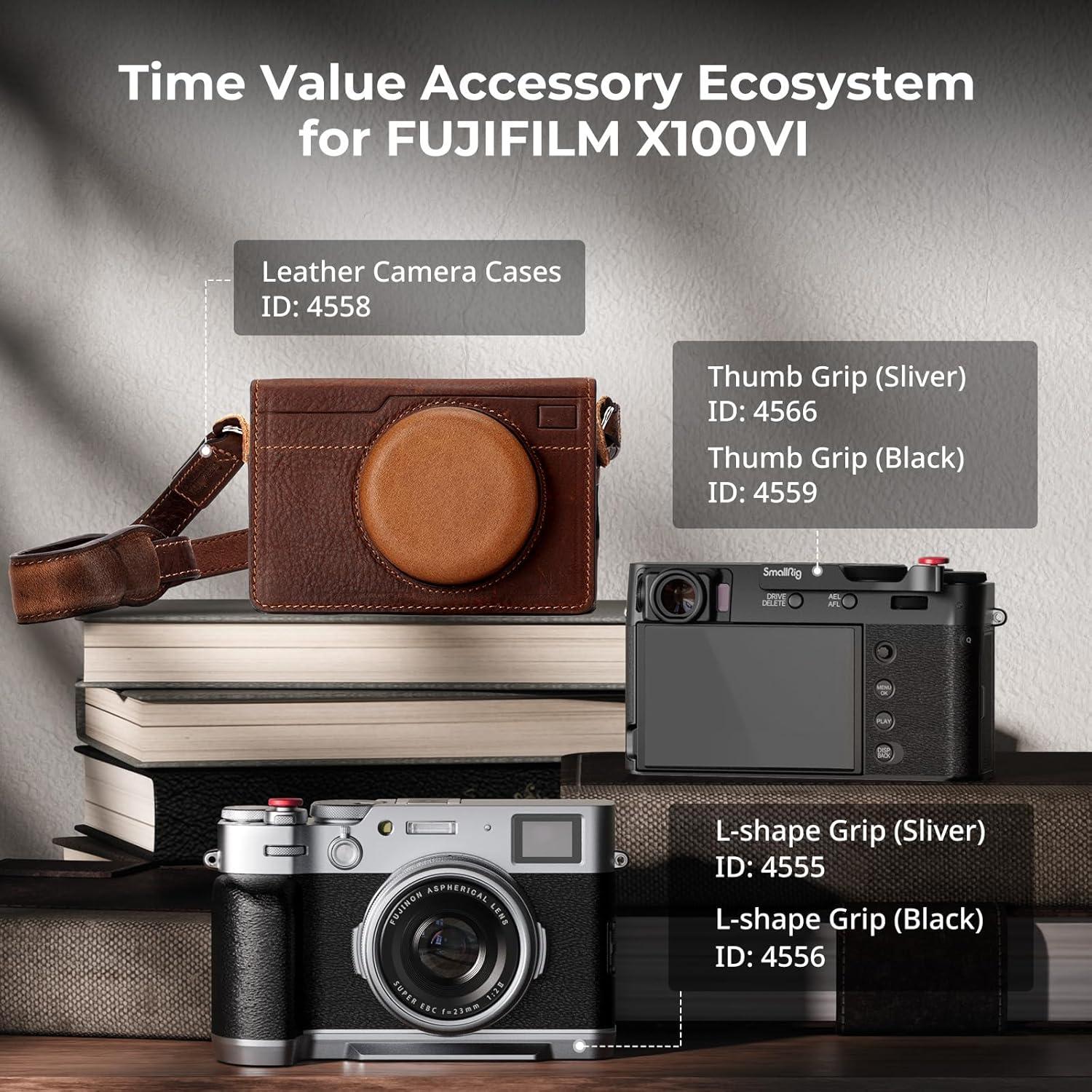 Empuñadura Pequeña SmallRig para FUJIFILM X100VI/X100V - Negro