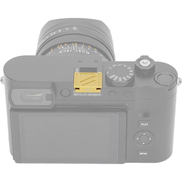 Tapa de zapata caliente JJC para cámaras Leica Q3/Q2 - Oro