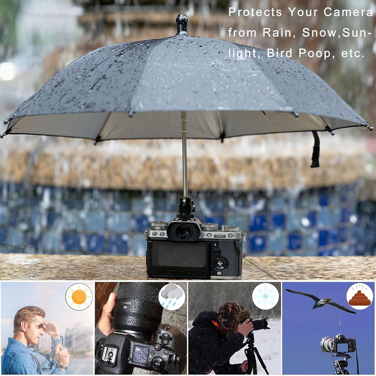 Cubierta de Lluvia para Cámara DSLR Nkmooxe 48 cm Protección