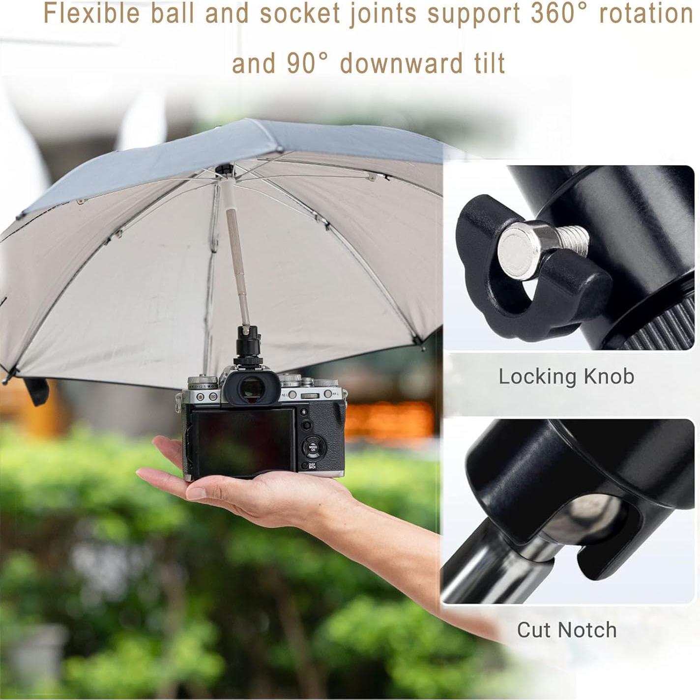 Cubierta de Lluvia para Cámara DSLR Nkmooxe 48 cm Protección