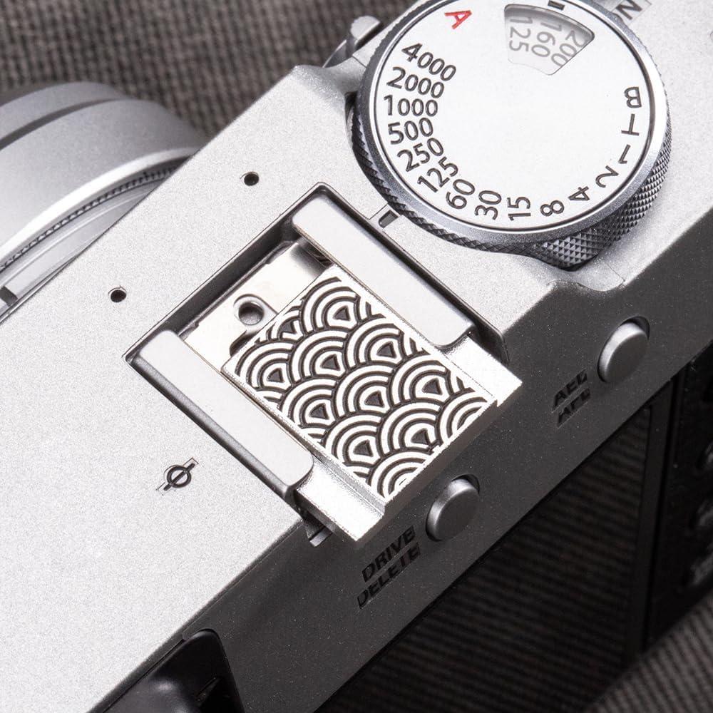 Botón de obturador Retro Wave para Fujifilm y Nikon