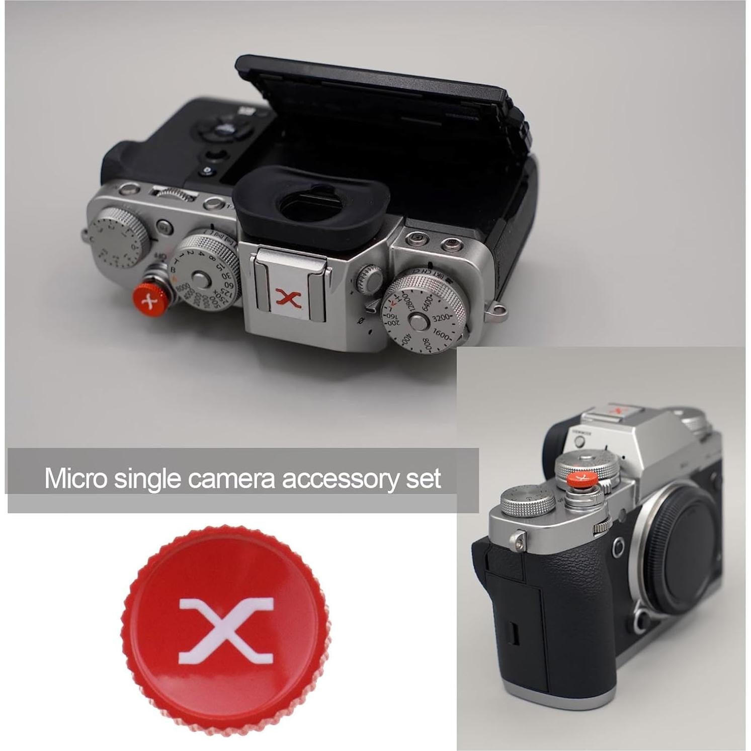 Tapa de Zapata Caliente y Botón de Obturador Crear Idea para Fujifilm