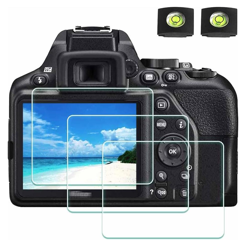 Protector de Pantalla LCD Nikon D3500 D3400 D3300 D3200 D3100 9H