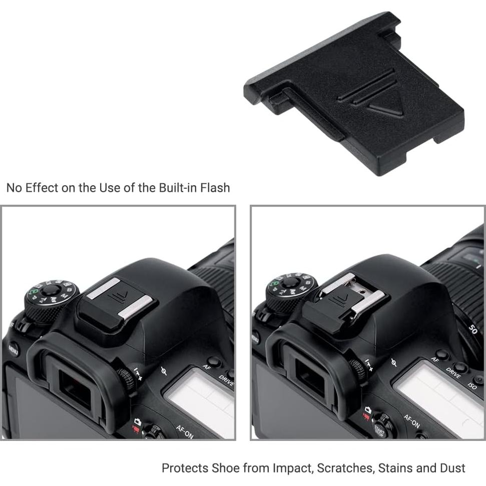 2Pack Tapa de Zapata Fría JJC para Cámaras Canon DSLR y Mirrorless