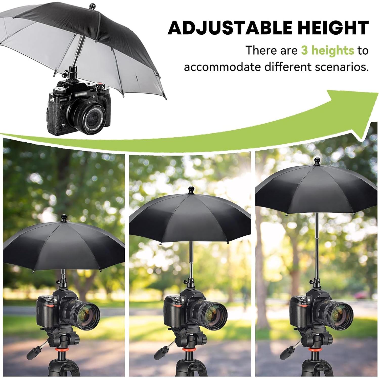 Paraguas Grande para Cámara DSLR Easying Life 48cm Ajustable