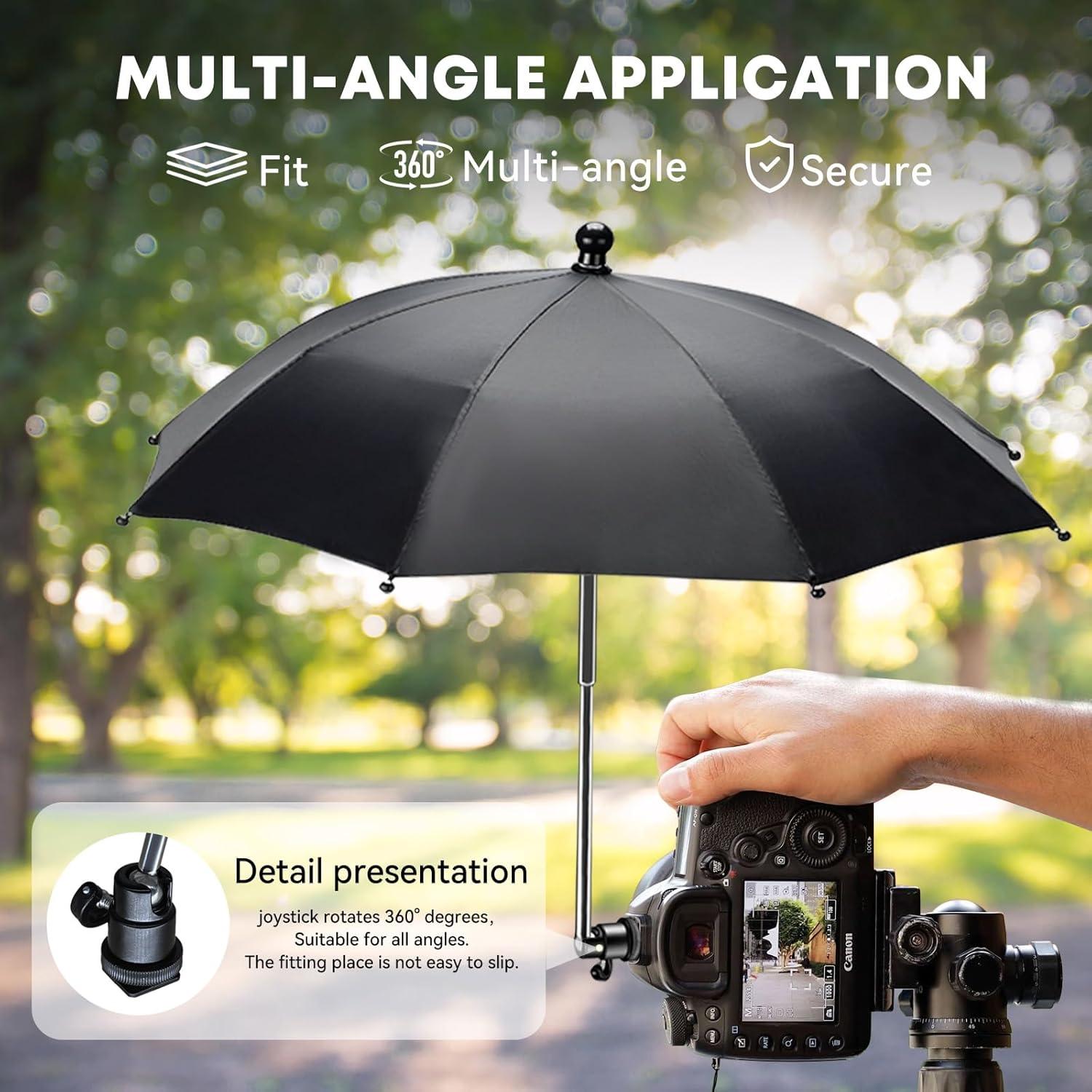 Paraguas Grande para Cámara DSLR Easying Life 48cm Ajustable