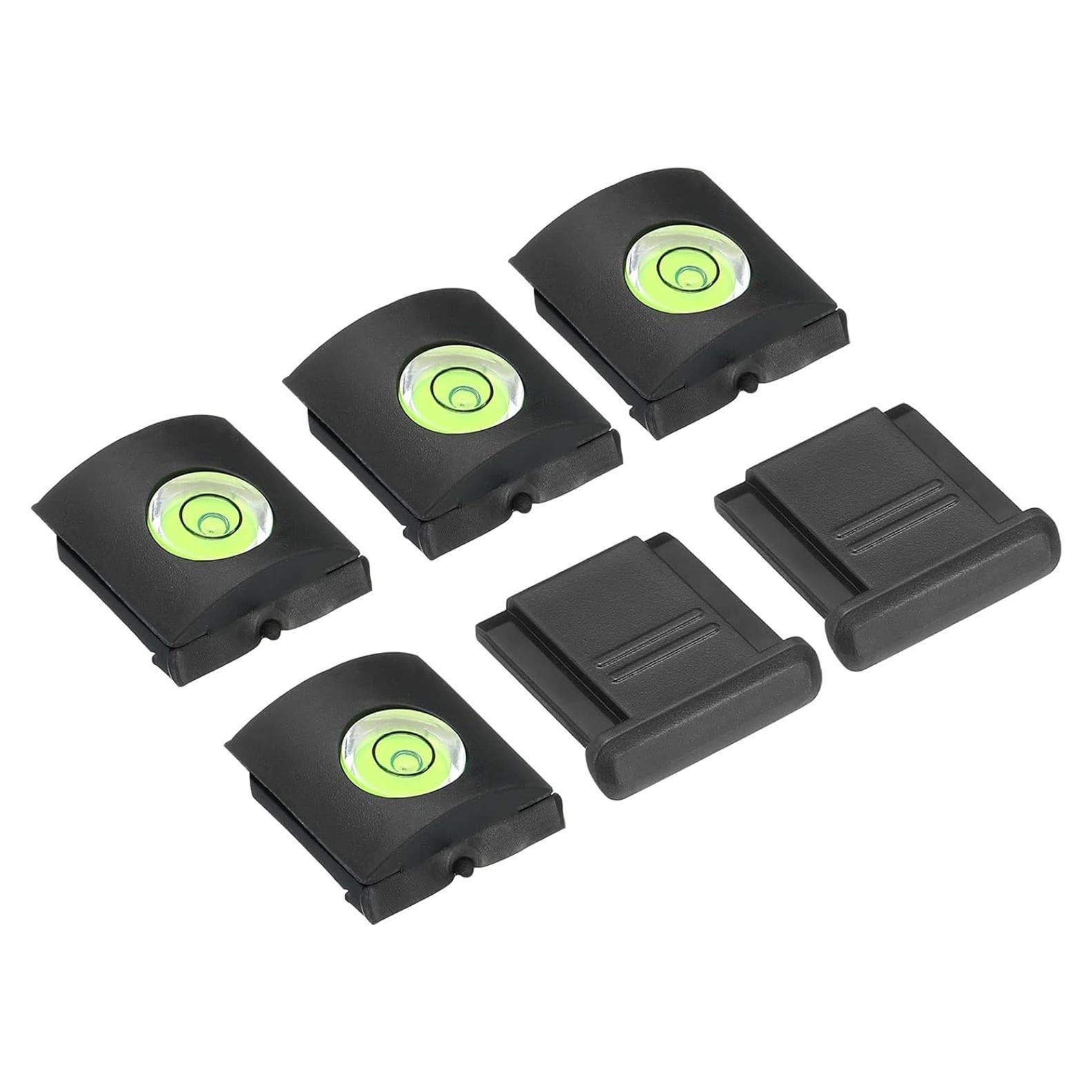 PATIKIL Camera Level Hot Shoe Cover Universal Camera Hot Shoe Cover Cap, 6 Pack Hot Shoe Cap Hot Shoe Protector Suitable for Nikon for Fujifilm for Pentax DSLR/SLR Camera, Black