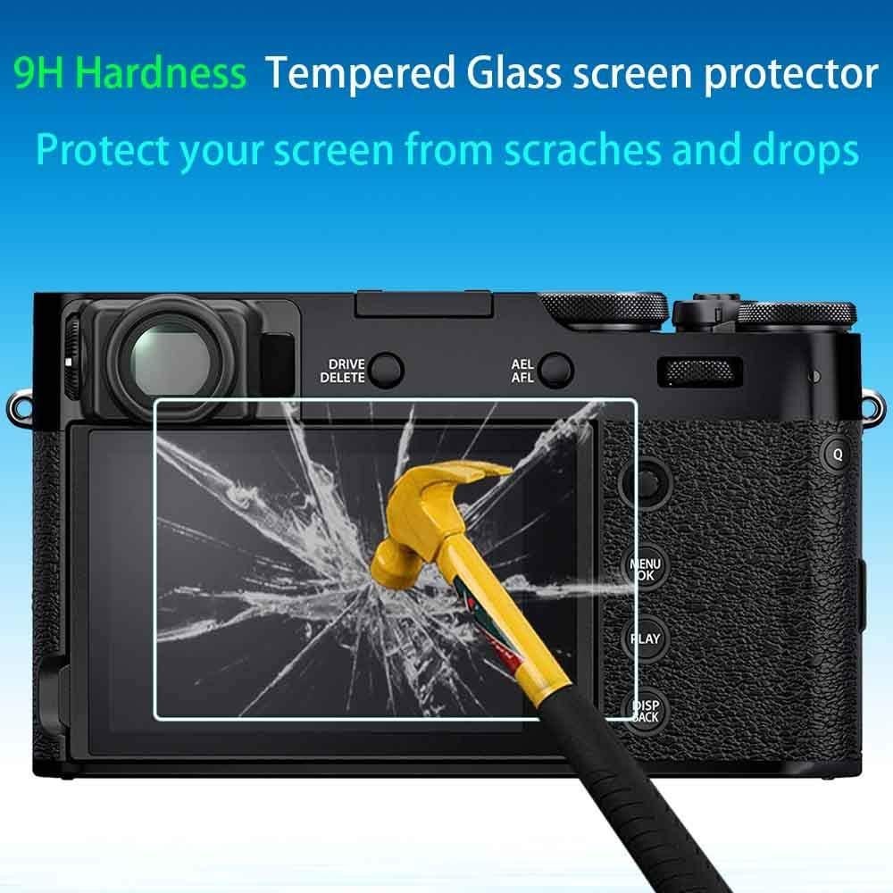 Protector de Pantalla Vidrio Templado BTER para Fujifilm X100V - 3 Pack