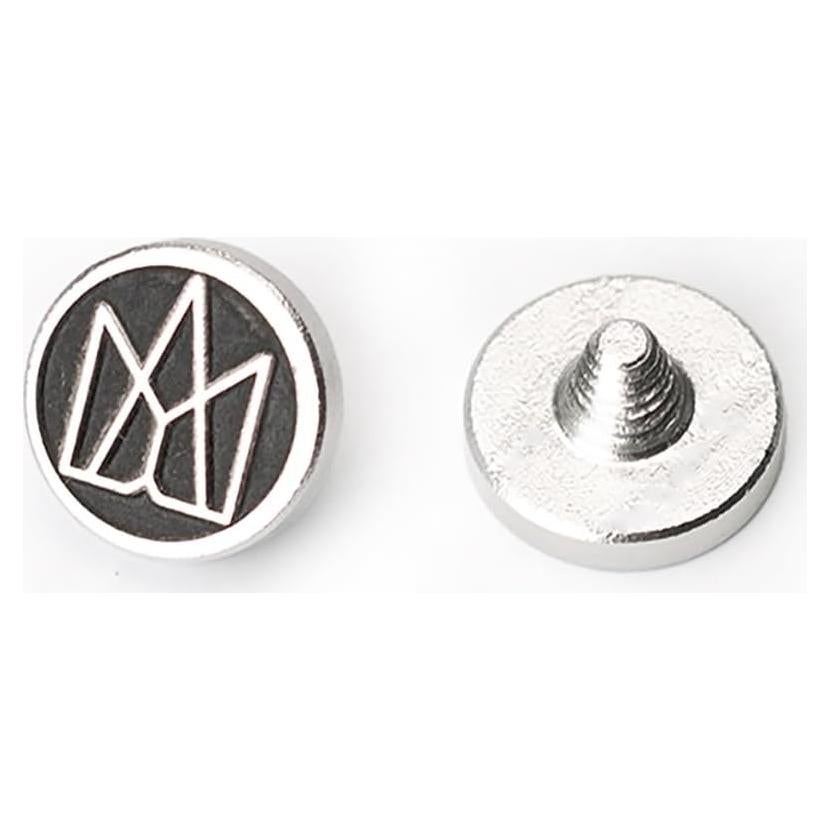 Juego de Botones Decorativos para Zapata Caliente - Aluminio