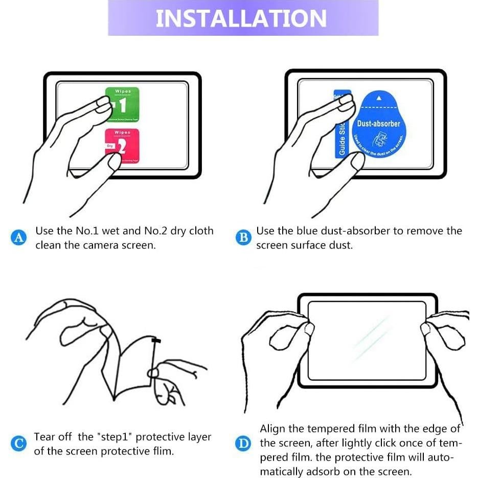Protector de Pantalla Vidrio Templado Nikon Z50 II 0.3mm 9H