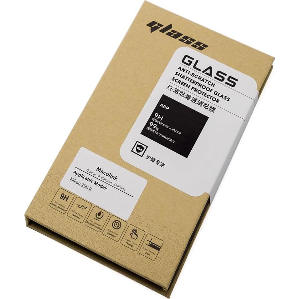 Protector de Pantalla Vidrio Templado Nikon Z50 II 0.3mm 9H