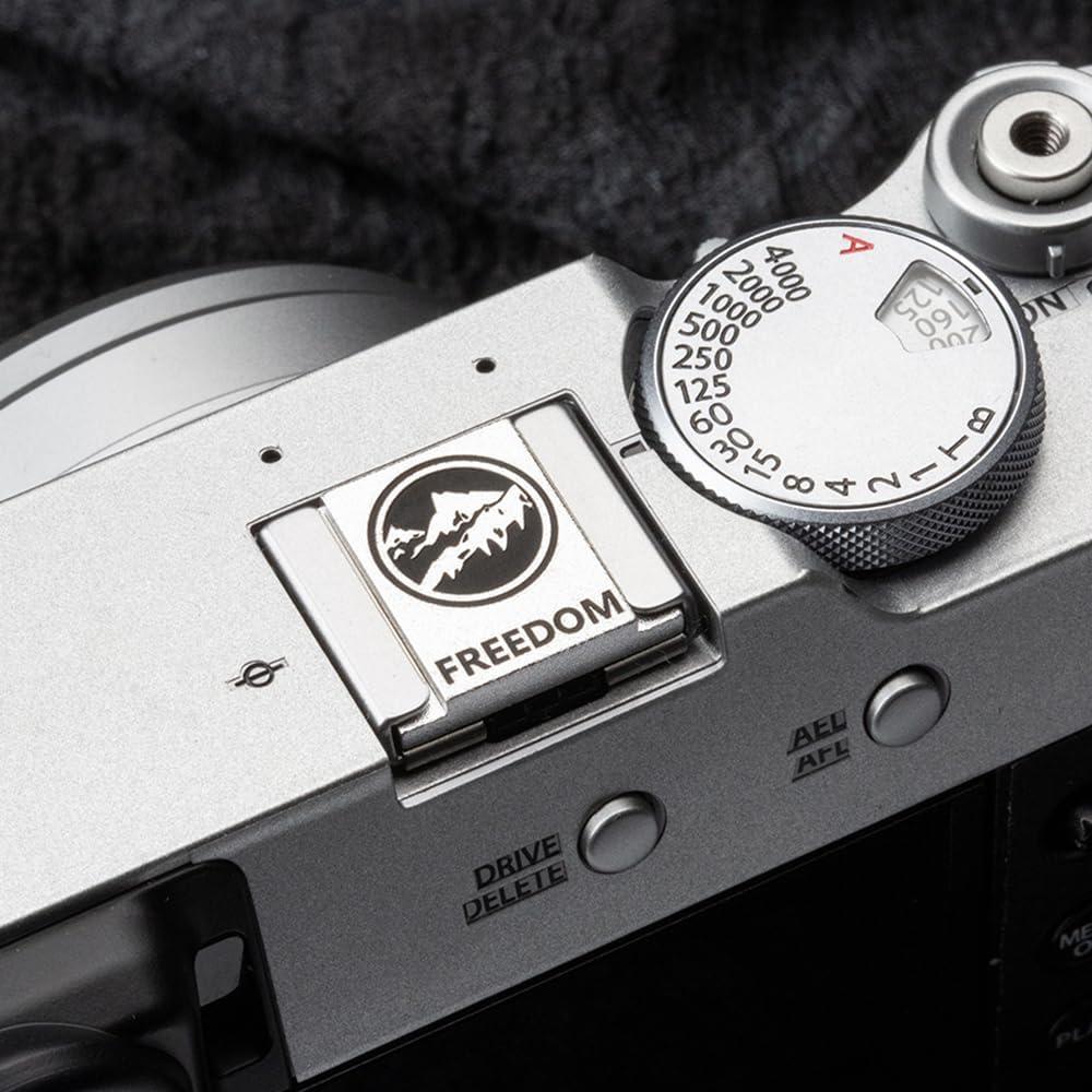 Cubierta de zapata caliente DBZZ para cámaras Fujifilm y Canon - Negro