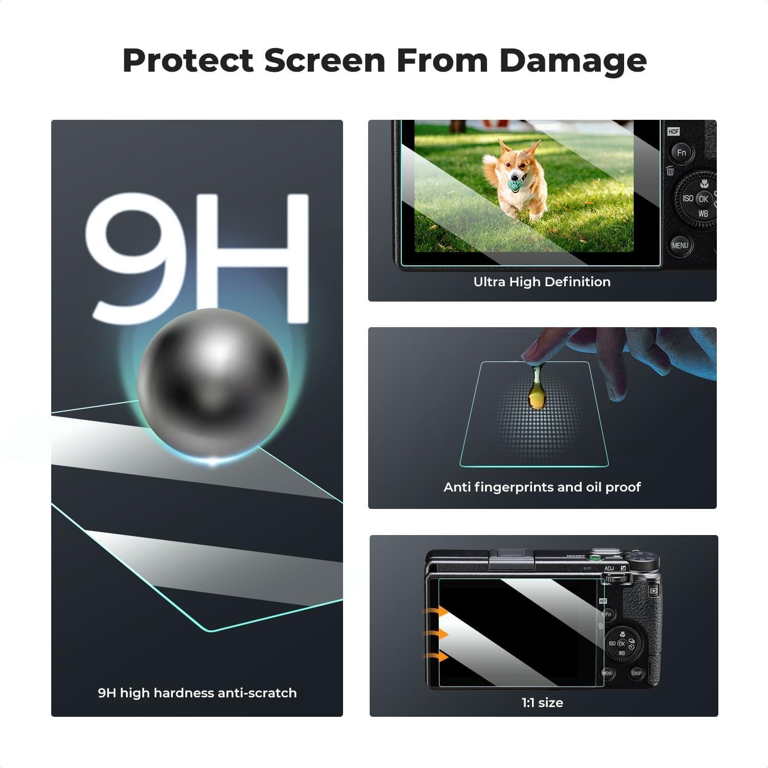 Protector de Pantalla K&F Concept para Sony ZV-E1/A7 IV/A6700