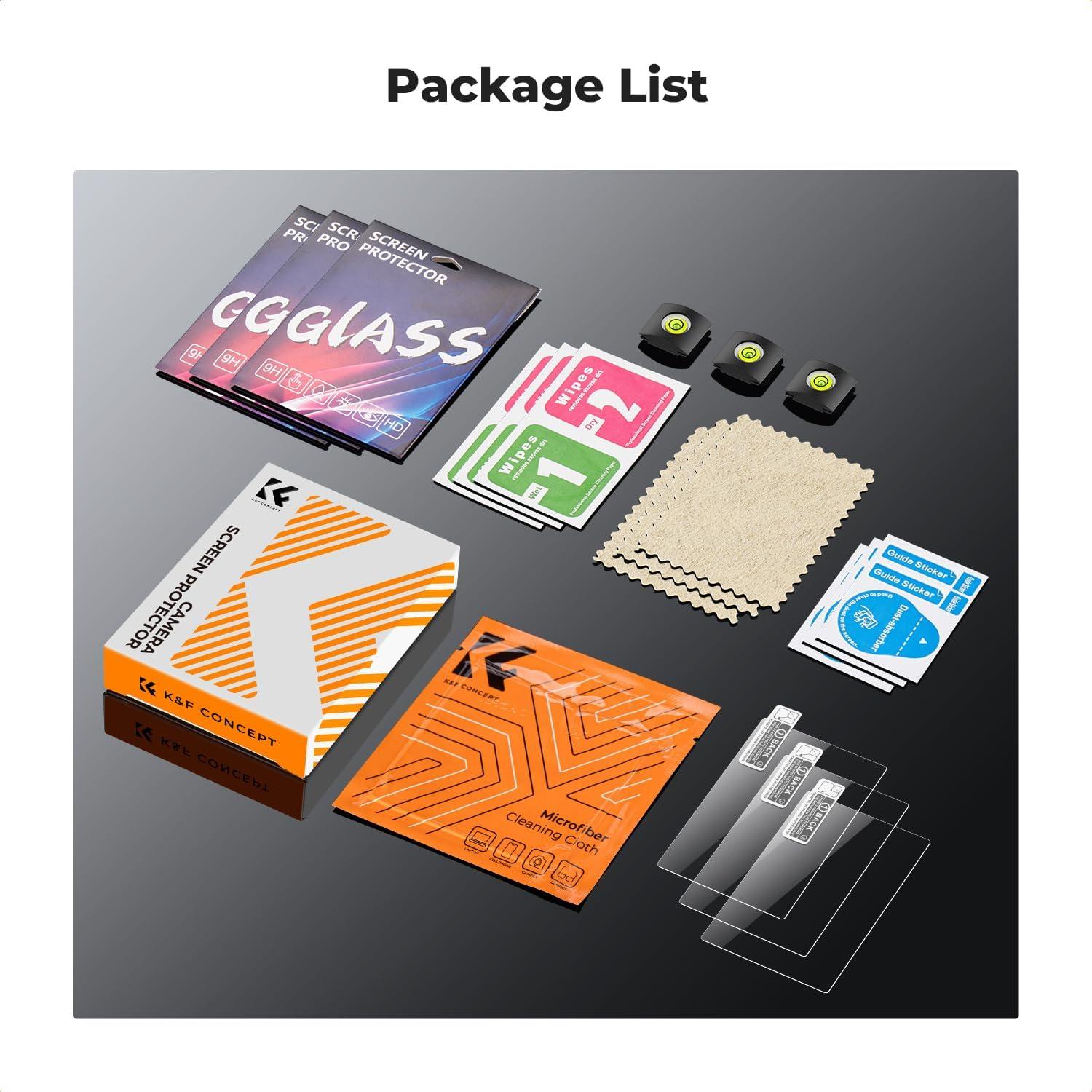 Protector de Pantalla K&F Concept para Sony ZV-E1/A7 IV/A6700