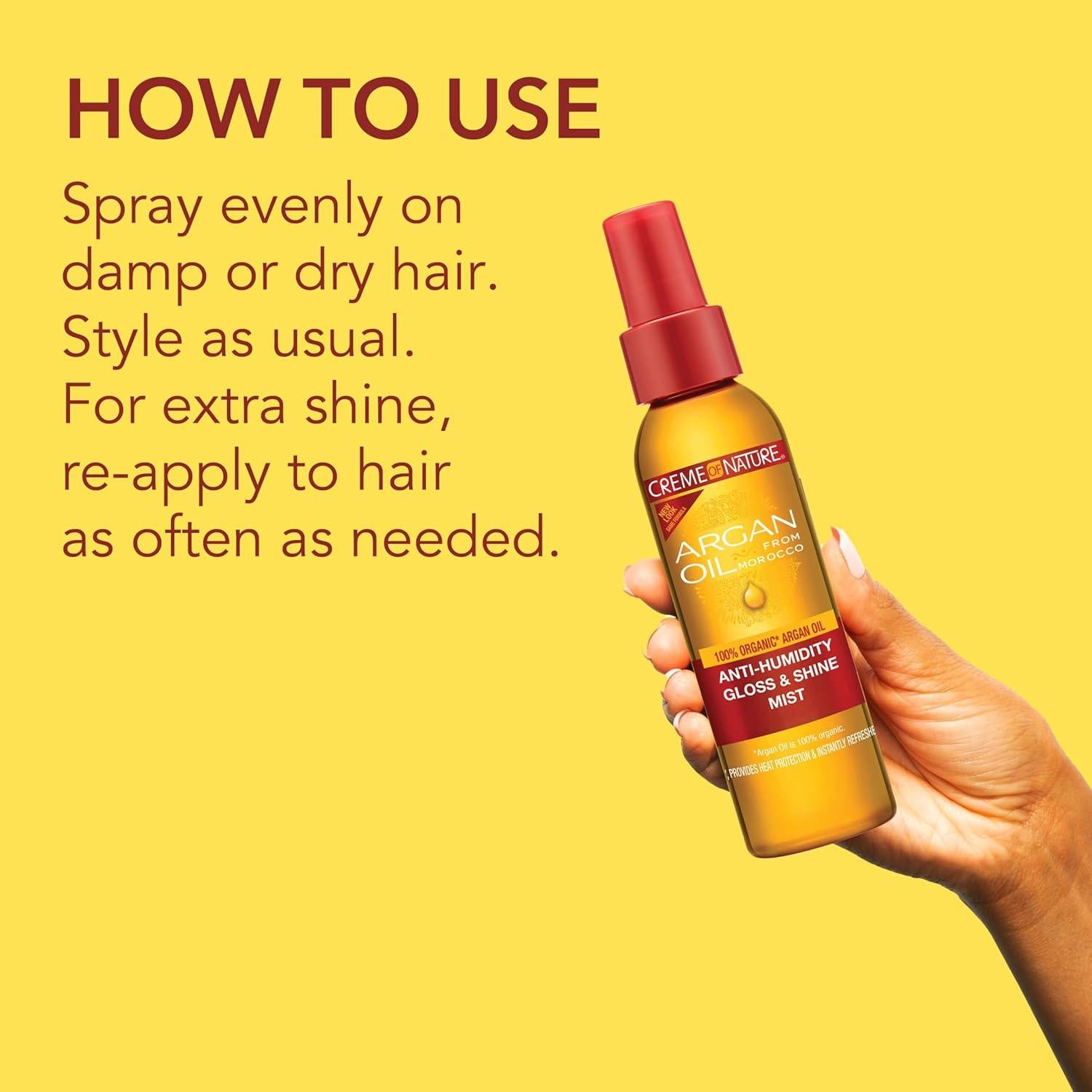 Bruma Anti-Humedad Creme Of Nature 118 ml Brillo y Protección