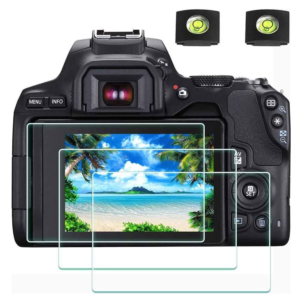 Protector de Pantalla LCD y Cubierta Zapata Fría Canon EOS Rebel SL3