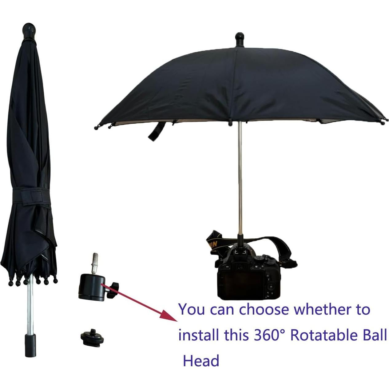 Paraguas Giratorio 360 para Cámara de Zapata Fría - 50cm