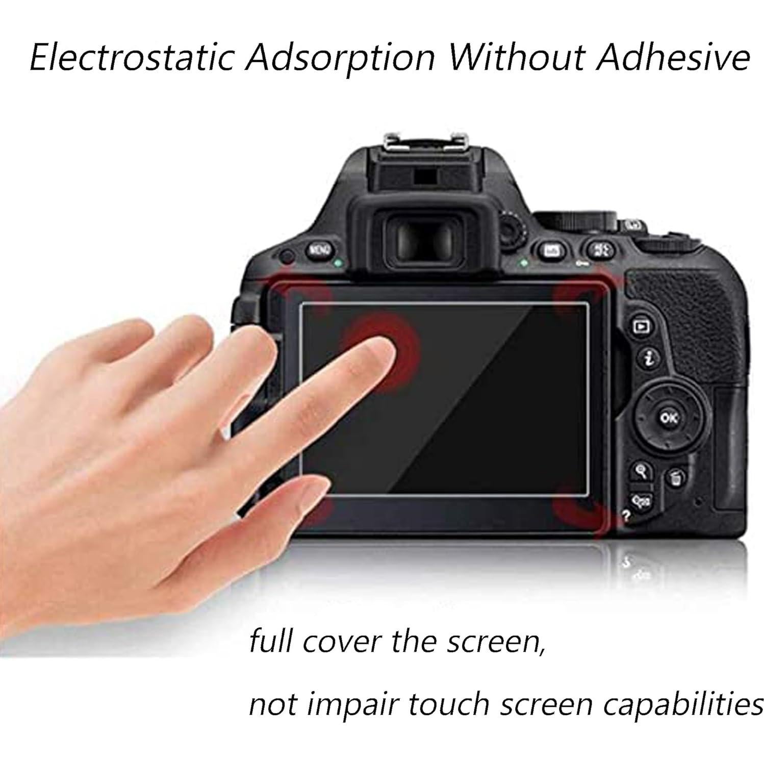 Protector de Pantalla 9H UGpine para Cámara Panasonic LUMIX GH6