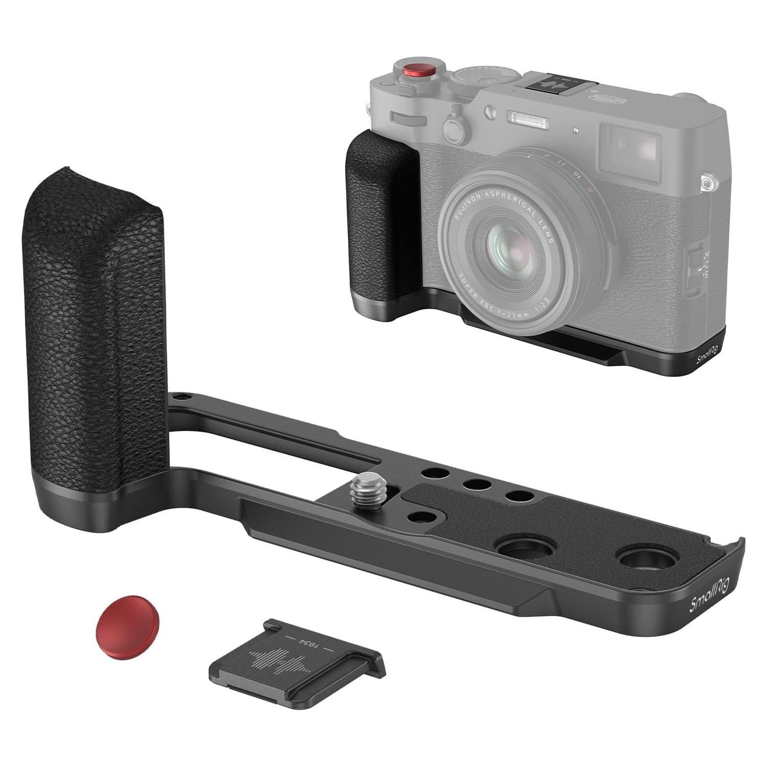 Mango en L SmallRig 4556 para FUJIFILM X100VI/X100V Negro