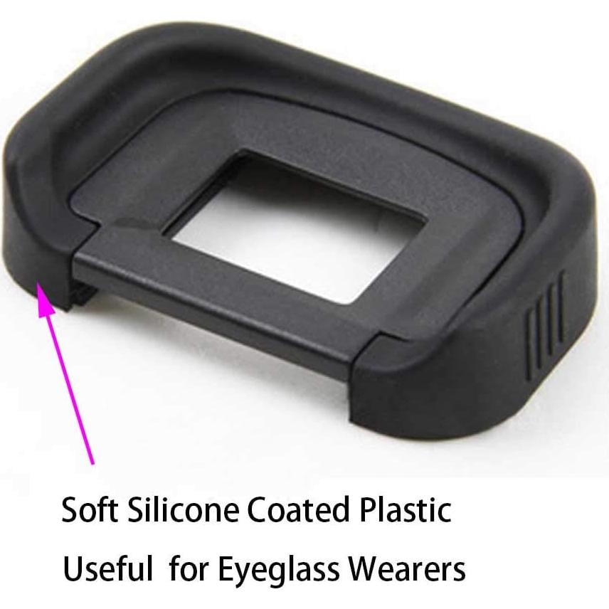 Copa ocular ULBTER para Canon EOS 90D/80D/70D/60D/50D/40D - 2 Pack