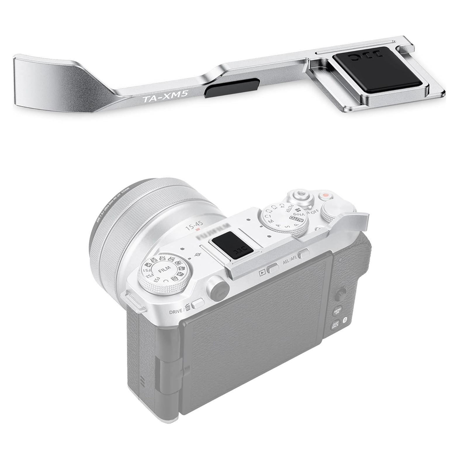 Agarre de Pulgar X-M5 Jinjiacheng para Cámara Fujifilm XM5 - Plata