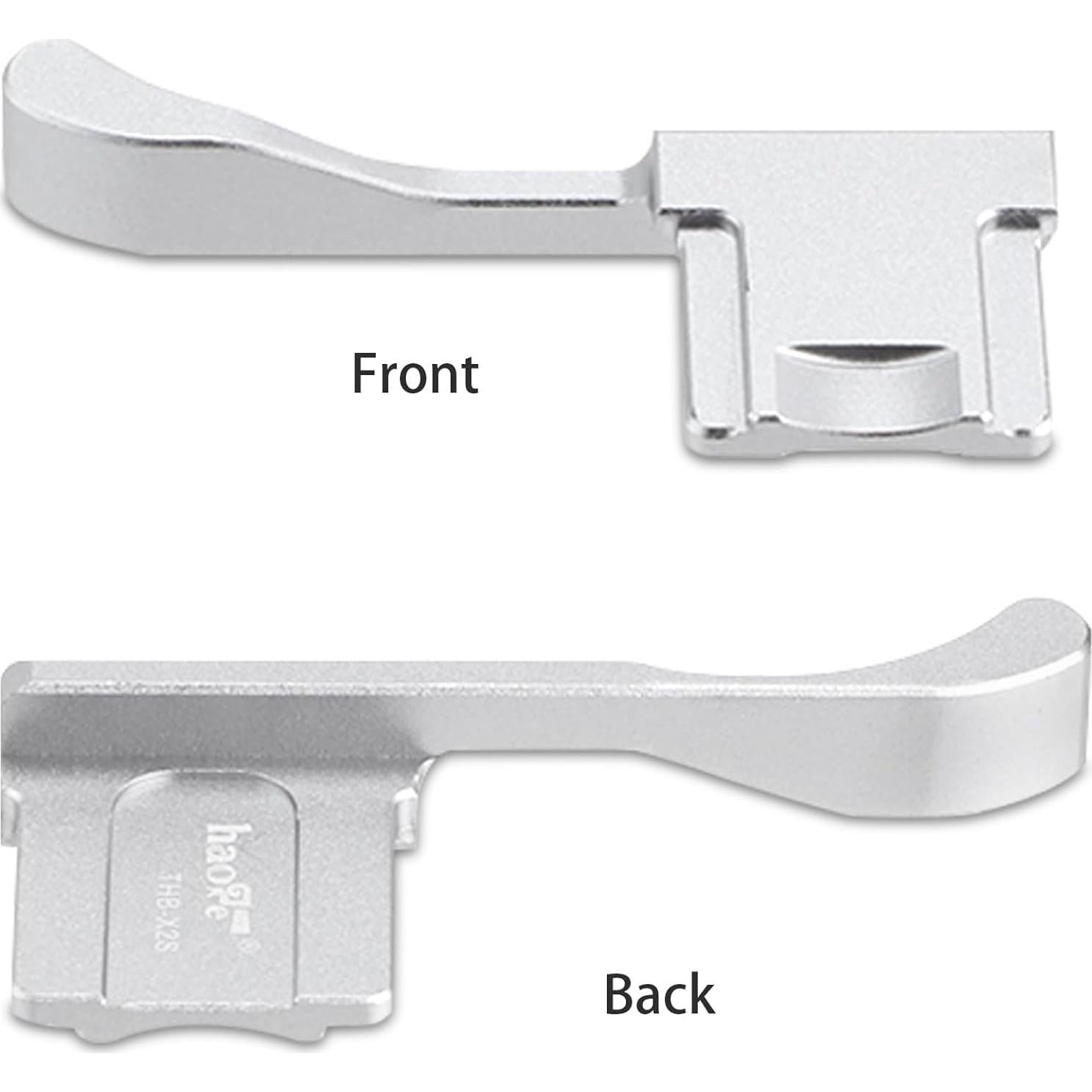 Agarre Thumbs Up Haoge THB-X2S Plata para Fujifilm X100V/X100VI