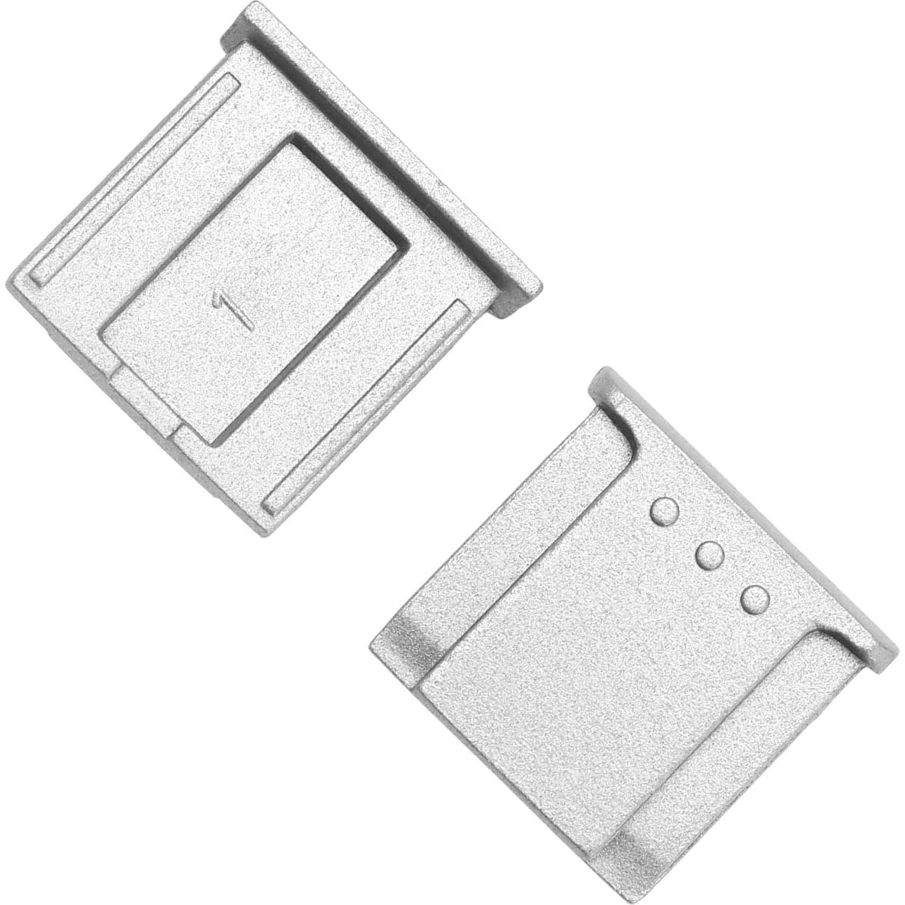 Cubiertas de Zapato Caliente El Señor de las Herramientas 2 Pcs Plata