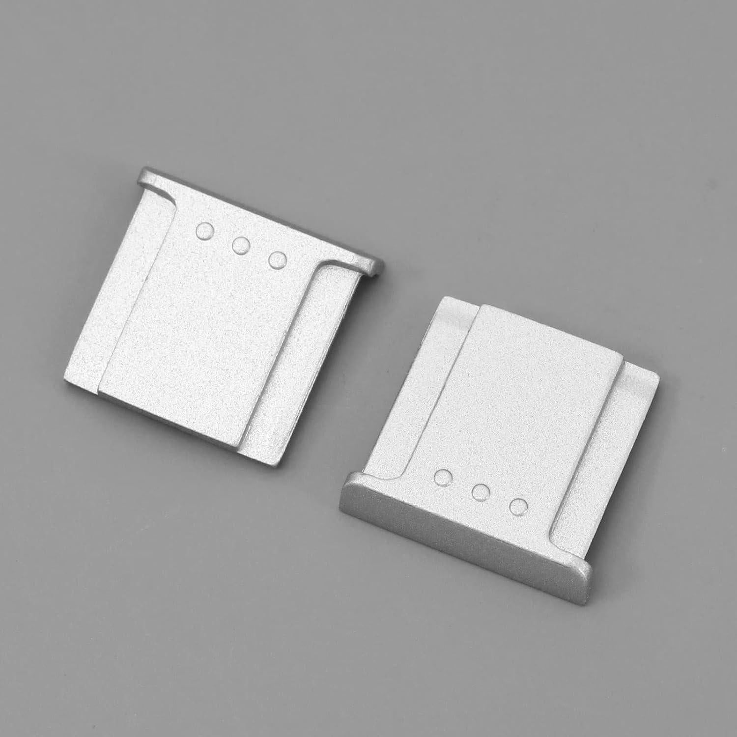 Cubiertas de Zapato Caliente El Señor de las Herramientas 2 Pcs Plata