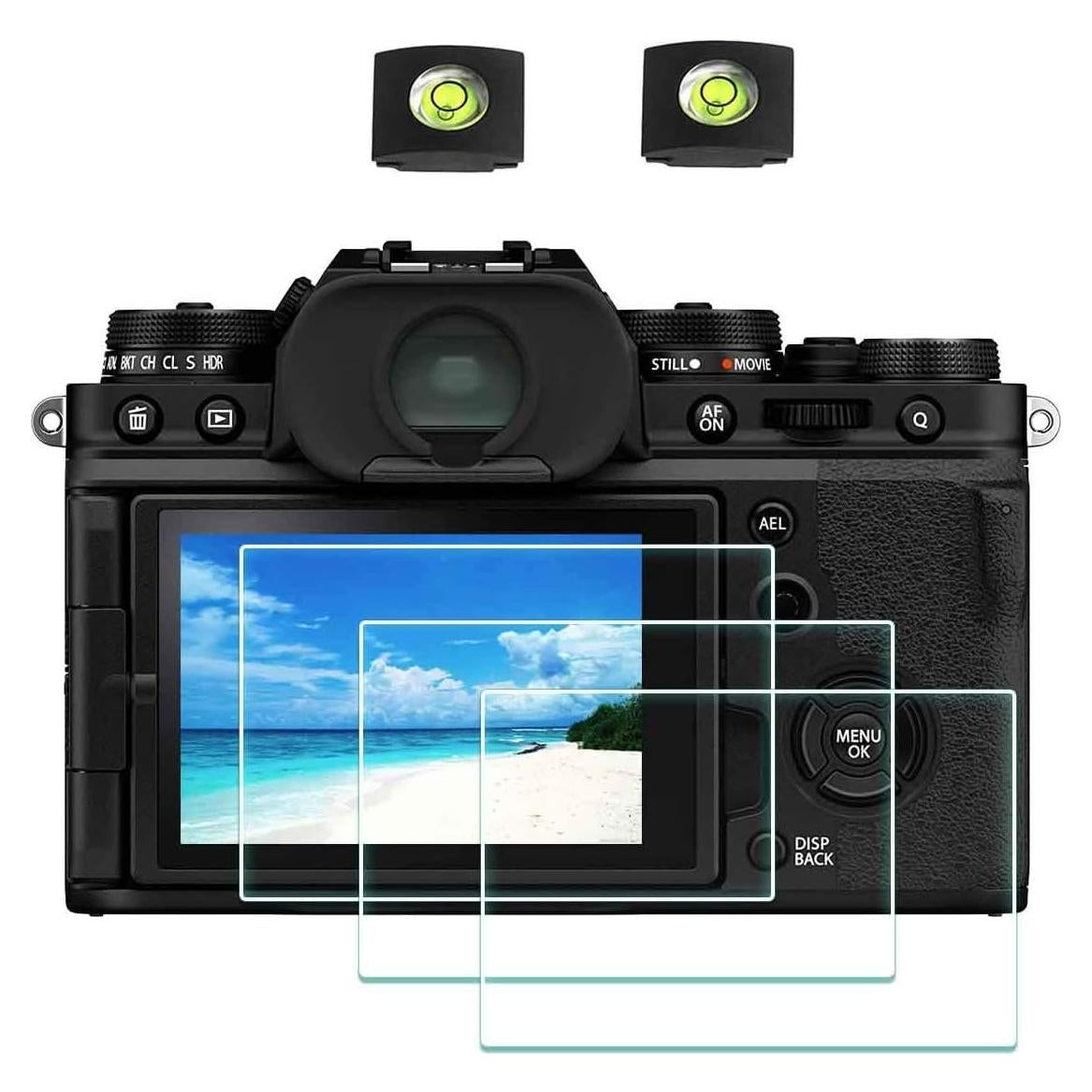 Protector de Pantalla Vidrio Templado 9H para Fujifilm X100VI/X-T4