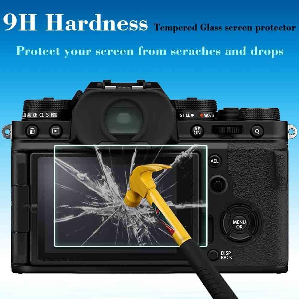Protector de Pantalla Vidrio Templado 9H para Fujifilm X100VI/X-T4