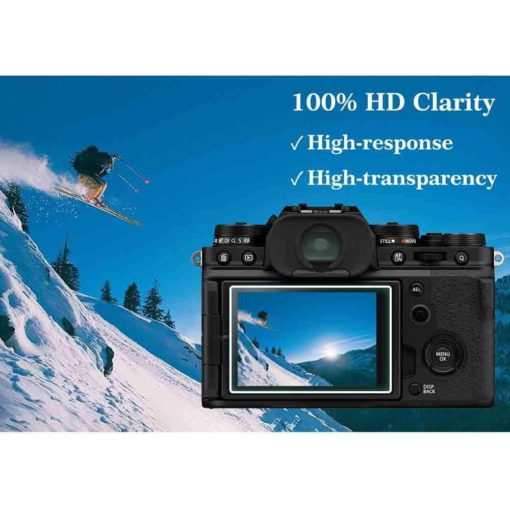 Protector de Pantalla Vidrio Templado 9H para Fujifilm X100VI/X-T4