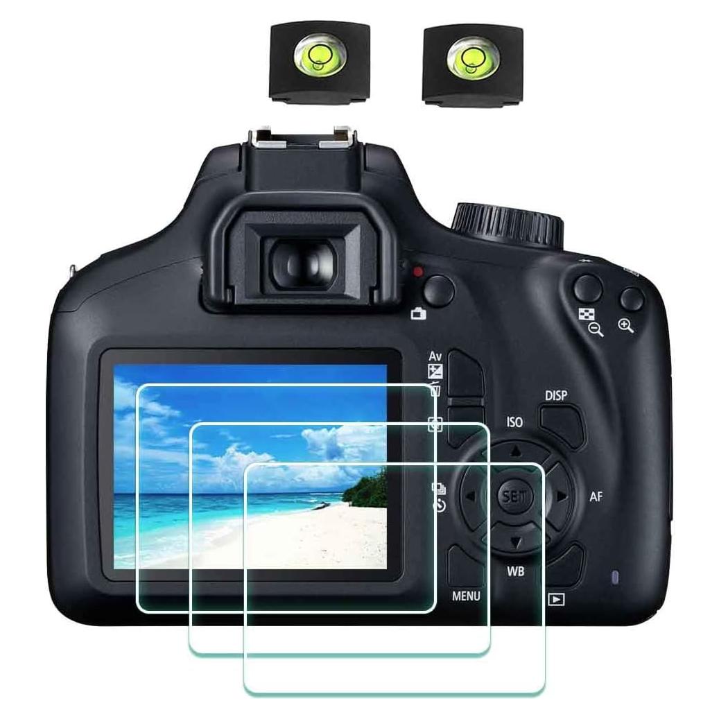 Protector de Pantalla LCD y Cubierta de Zapata Fría Canon EOS 4000D