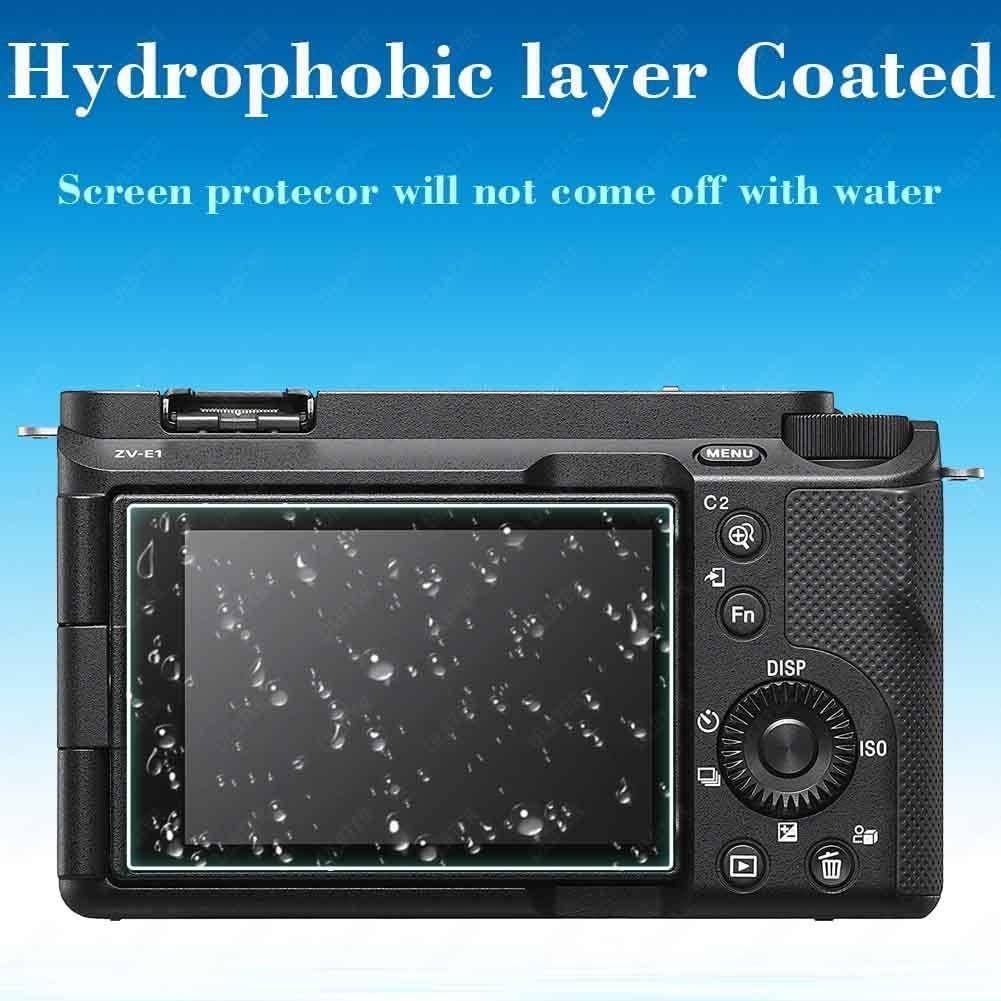 Protector de Pantalla LCD y Cubierta de Zapata Fría ULBTER para Sony Alpha A7C II A6700 ZV-E1 9H